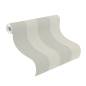 Preview: Vliestapete Tapetenwechsel Streifen grau beige